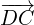 \overrightarrow{DC}